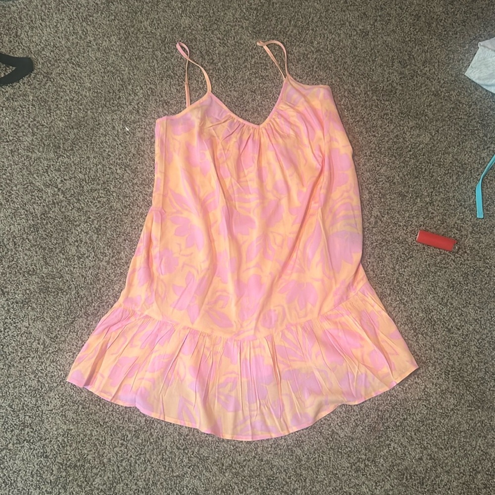 billabong floral dress xs